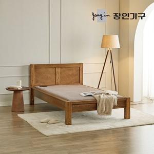 [장인가구]누크 원목 황토볼 온열 보료 평상형 흙침대 SS