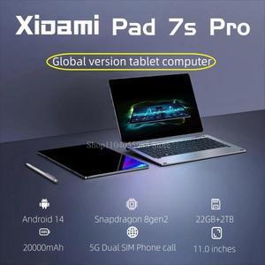 글로벌 버전 오리지널 샤오미 패드 7S 프로 태블릿, 11 인치 HD, 4K, 안드로이드 14, 22GB + 2T, 20000mAh,