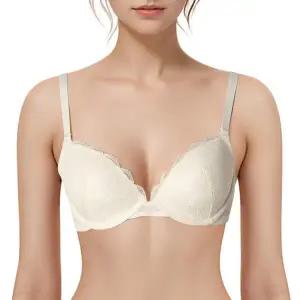 [롯데백화점]엘르이너웨어 여성 퍼펙트 커버 레이스 브라(EEWBR171CRM)
