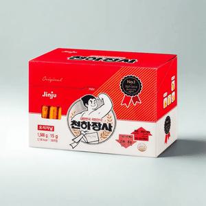 천하장사 소시지 소세지 오리지널 오리지날 15g 100개 맥주안주 간식