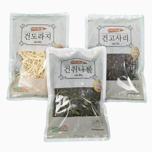 청정 영주소백산 건나물 3종_A세트(일반택배박스포장)