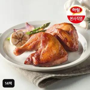 하림 리얼마늘 훈제치킨 210gX14팩