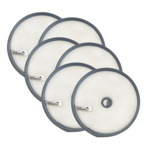 에파타 벨크로 패드 원형 물걸레 145mm 타공형 2매 X3