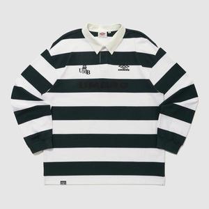 [엄브로] 긴팔티셔츠 HBL 브리티시 캐주얼 럭비 긴팔 티셔츠_DARK GREEN UQ121CTL21