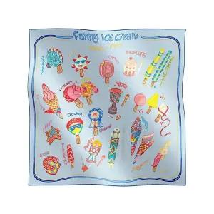 에르메스 Funny Ice Cream 스카프 70 H984109S 07