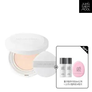 [정샘물](강남점) 프로래스팅 결핏 메쉬 쿠션 (본품) + 물크림라이트8ml 2개 + 스키니탭퍼프 핑크