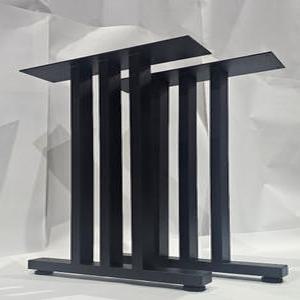 우드슬랩 철제 테이블다리(삼지창다리)