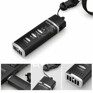 라온제나 USB 충전식 전자호각 세이프메이트3 LED 경보 휘슬 긴급호루라기
