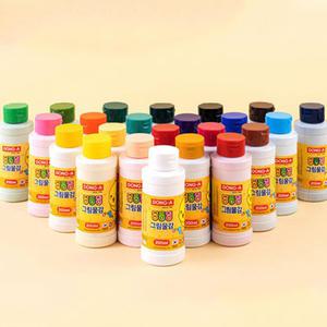 동아 노랑병아리 딩동댕 물감 대용량 200ml 단색 어린이 미술물감
