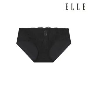 [롯데백화점]엘르이너웨어 플로럴 딥레이스 햄라인팬티 EDWBP431BK