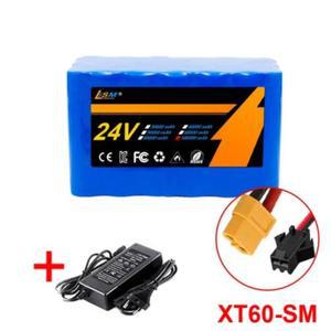 새로운 24V 배터리 팩 7S3P 18650 리튬 이온 100Ah 20A 밸런스 BMS 29.4V 2A 충전기 포함