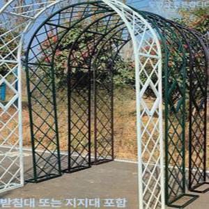 장미아치 넝쿨아치 장미울타리 식물 프레임 아치 지지대