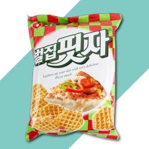 농심 벌집핏자 90gx10개 피자맛과자 봉지과자 벌집모양과자