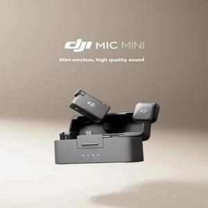 Mic Mini 2TX 1RX 무선 2단계 능동형 소음 제거 충전 케이스 추가 48시간 작동