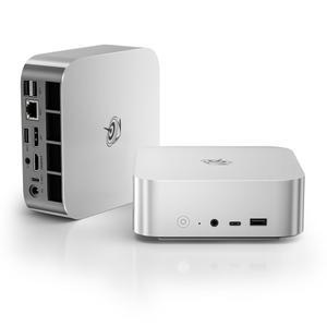 Beelink SER8 미니 PC, AMD Ryzen 7 8745HS(8C/16T 최대 4.9GHz), 32GB DDR5 RAM 1TB PCIe4.0 SSD, 미니 컴퓨터 지원 4K@144Hz, 트리플 디스플레이, WiFi6, BT5.2, HDMI+DP, USB4