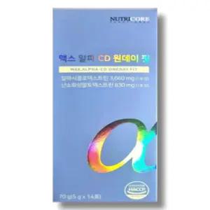 뉴트리코어 맥스 알파CD 원데이 핏 14포