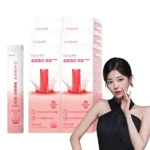 [오늘부터]슬림젤리 제로슈가 석류맛(60포) 체지방감소 혈당케어 쾌변 가르시니아 식이섬유 저당젤리 스...