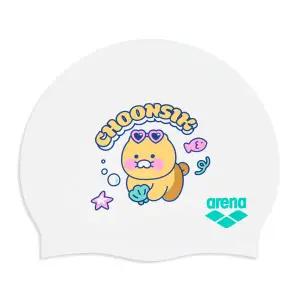 [카카오프렌즈X아레나] 언더더씨 춘식이 실리콘수모 A5AC1AC93WHT