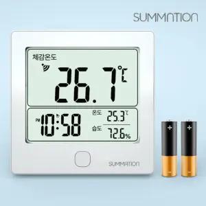 써메이션 디지털 체감온도계 온습도계 SM-1