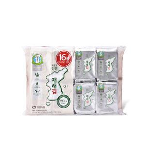 [성경김][본사운영] 지도표 성경김 재래식탁김4gx16봉x8개입 총128봉