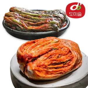 [도미솔] 박미희 포기김치 3kg+갓김치 2kg