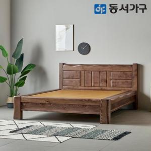 [동서가구] S프리미엄 키퍼 소나무 통원목 편백 황토 퀸 Q 흙침대 DF642451