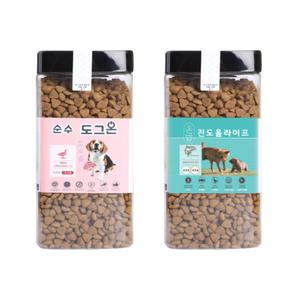 애견사료 도그온 500g 온밥 진도라이트 500g  어덜트