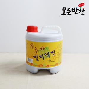 [모든반찬] 생추자 멸치액젓(국내산) 4kg