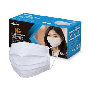유한킴벌리 크린가드 비말차단 크린마스크 50매 44380