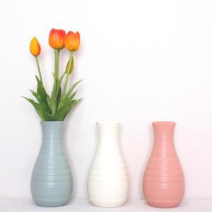깨지지않는 플라스틱화병 호리병 화병  (3color)
