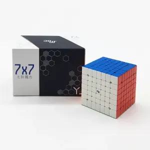 7X7 YJ MGC 7 큐브 77 자석 루빅스 선수용 스피드 큐브 777 스티커리스