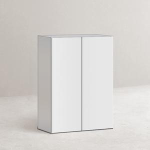 베라 3단800 3단도어 H 수납책장 화이트
