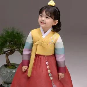 [보리보리/더예한복]QT398-세이아씨 여아한복 아동한복