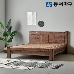 [동서가구] M77 고급 키퍼 통원목 짜맞춤 편백나무 황토볼 퀸 Q 흙침대 DF644321