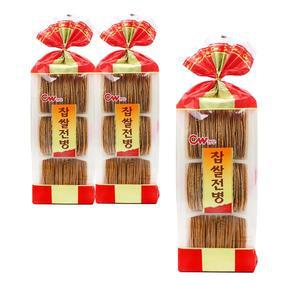 [신세계몰]CW 청우 찹쌀전병 320g x 3개 / 찹쌀과자 추억의 과자