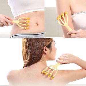 닭발 꾹꾹이 지압 전신 롤러 마사지기 4휠 종아리 셀프 바디 두피 손바닥 마사지 안마