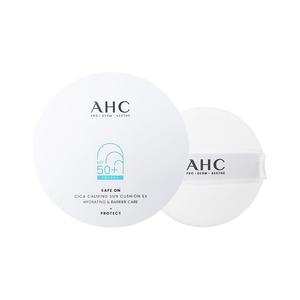 AHC 선쿠션 시카 카밍 EX 썬쿠션 본품+추가 퍼프