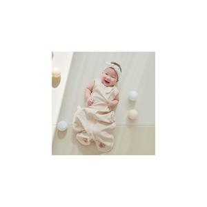 베베곰 아기 슬리핑백 슬립색 수면조끼 유아 면