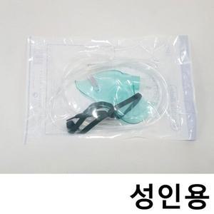 [기타]가주 산소마스크 성인용 X12개 중간농도 산소호흡기