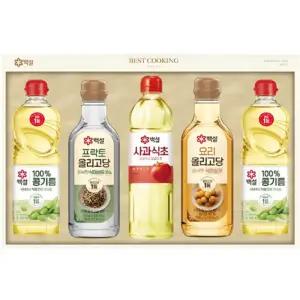 백설 설 선물세트 심플 쿠킹세트1호 (쇼핑백포함)