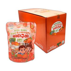 유산균이 좋아하는 센비타 프리바이오틱 비타구미 감귤맛 60g 10개 세트 프락토올리고당 제주감귤농축액 비타민젤리