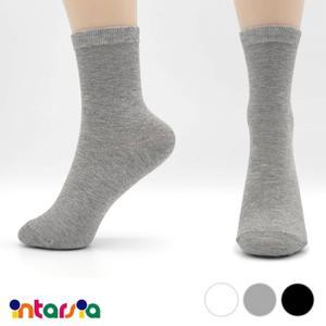 여자 무지 중목양말 5켤레묶음 ELY-1022 여자양말 패션양말 양말