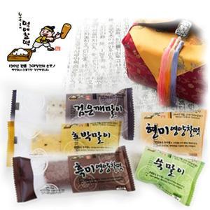[황대규옹]영양찰떡 혼합5종세트 45Gx25개 (호박+쑥+검은깨+현미+흑미)