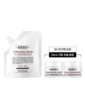 [롯데백화점]키엘 [9] 키엘 수분크림 리필 파우치 150ml 세트 (+28ml 정품용량)