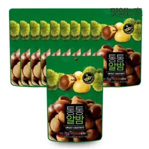 통통알밤 70g x 10봉 밤100
