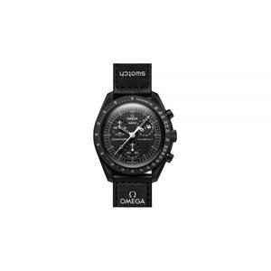 [정품보증] 무료배송 Swatch x Omega x Snoopy Bioceramic Moonswatch Mission To The Moonphase New Moon