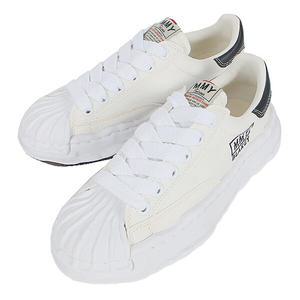 미하라 야스히로 25SS 남성 블레이키 OG솔 캔버스 스니커즈 화이트 A08FW735 WHITE M