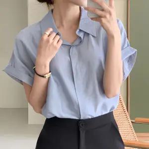 [코코블랑] 휘게 롤업 셔츠