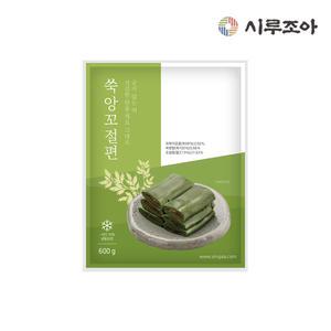 [시루조아] 굳지않는 쑥 앙금 절편 떡 600g X 1팩