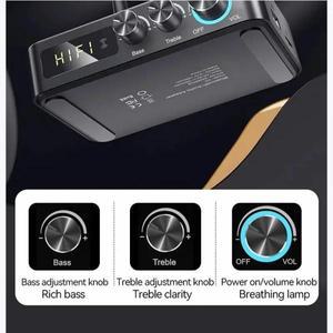 블루투스 오디오 리시버 송신기 DSP 무선 어댑터 M9 M9Pro NFC AUX RCA USB U 디스크 TF 6.5 마이크 노래방